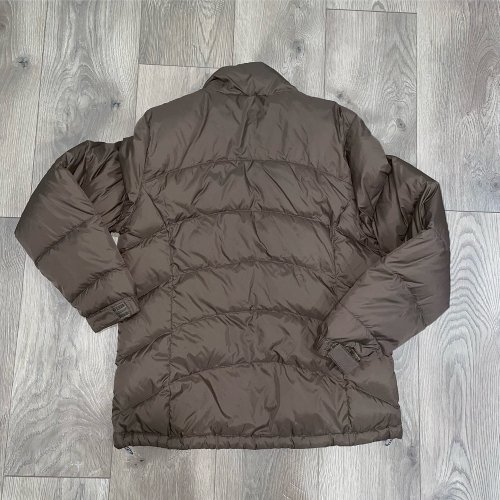 L.L Bean puffer jacket goose down med - Picture 3 of 4